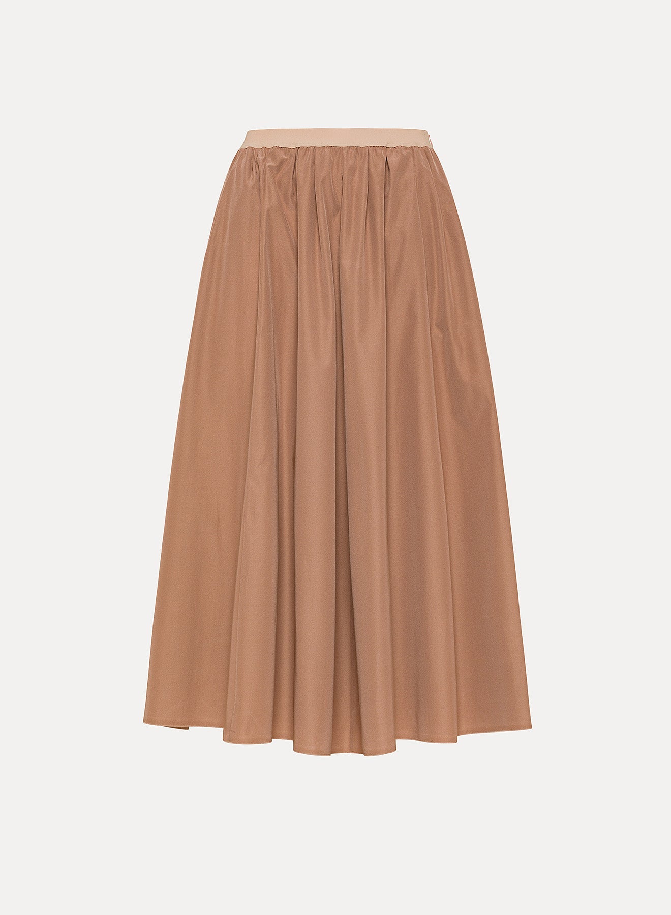 forte_forte chic taffettas longuette skirt mousse - Den Lille Ida - forte_forte