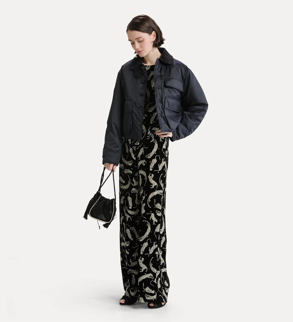 forte_forte british cropped jacket corduroy details night