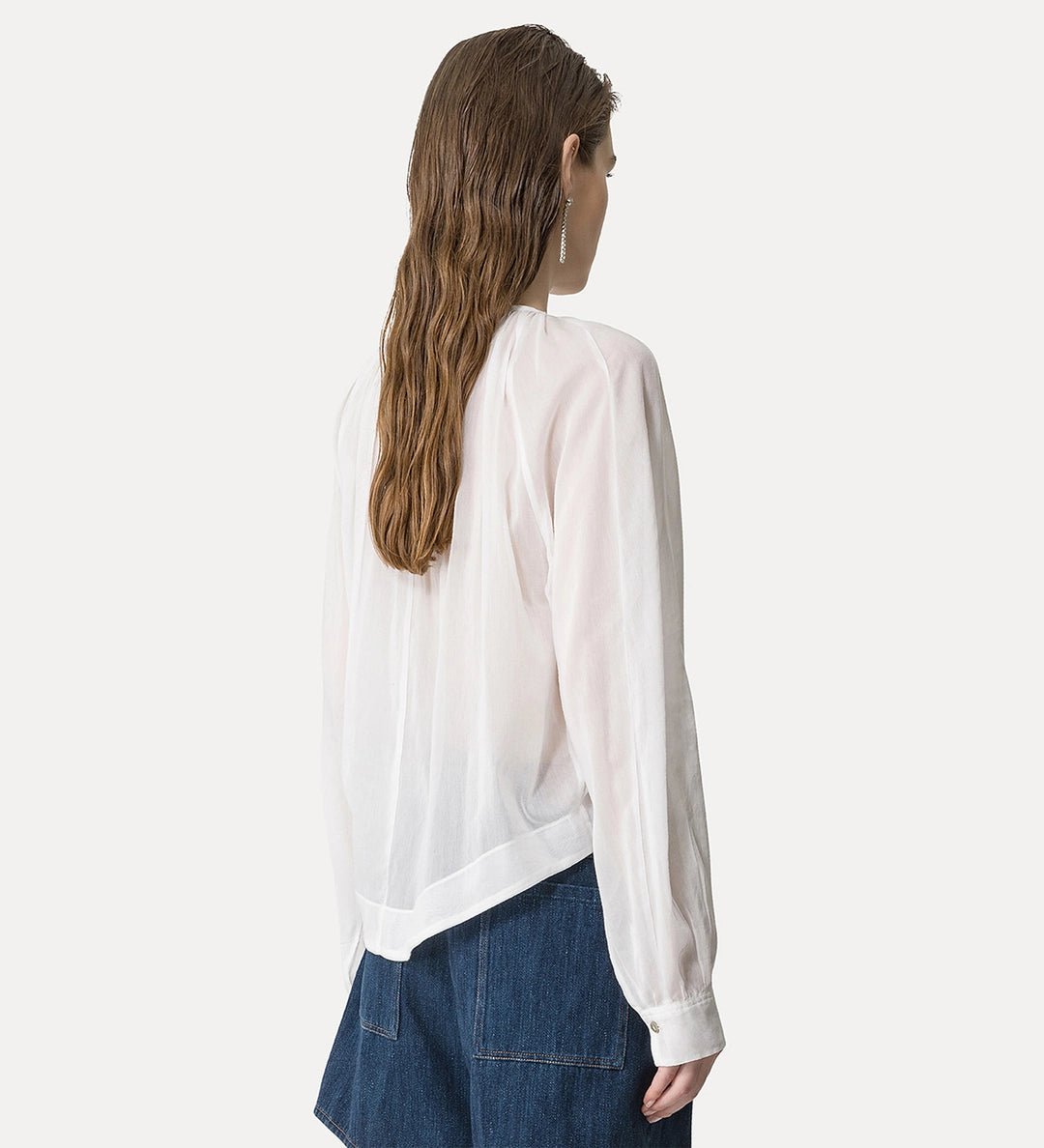 forte_forte "pearl suite" boho shirt white - Den Lille Ida - forte_forte