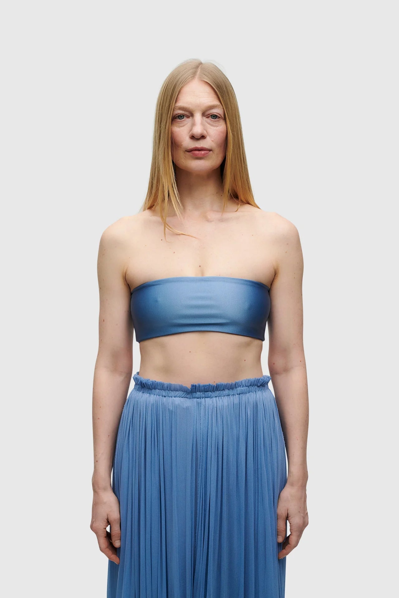HANNE BLOCH BLUE BANDEAU TOP - Den Lille Ida - HANNE BLOCH