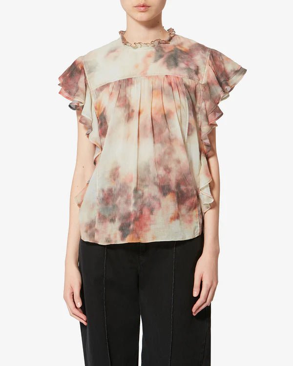 Isabel Marant Daliyane Top Beige - Den Lille Ida - Isabel Marant Étoile
