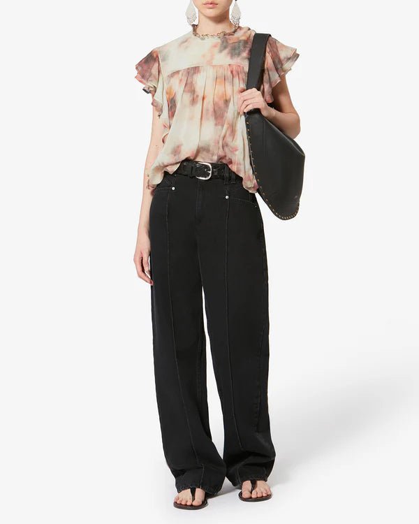 Isabel Marant Daliyane Top Beige - Den Lille Ida - Isabel Marant Étoile