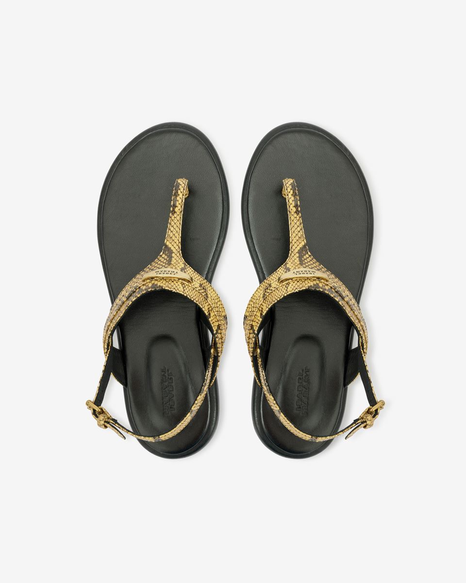 Isabel Marant Nya Sandals in Natural - Den Lille Ida