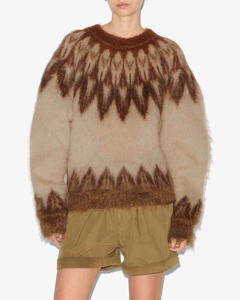 Isabel Marant Natania Pullover Rust - Den Lille Ida - Isabel Marant Étoile