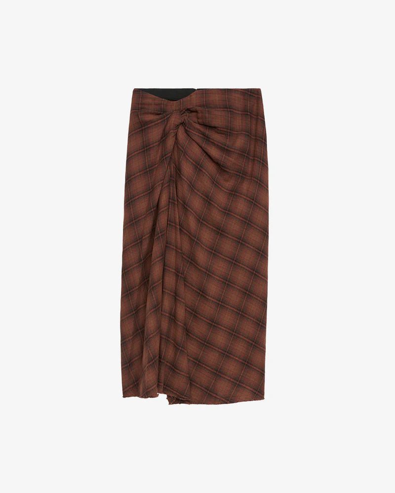 Isabel Marant Nicole Skirt Dark Bronze - Den Lille Ida - Isabel Marant Étoile