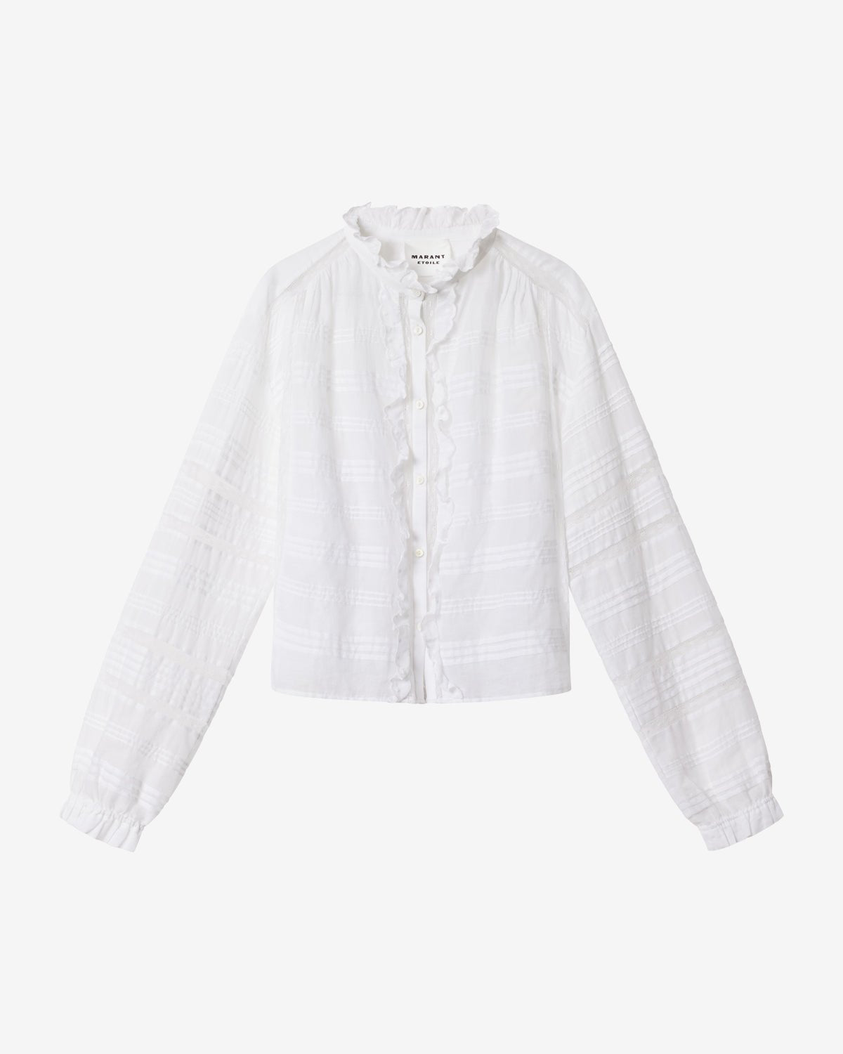 Isabel Marant Peline Top White - Den Lille Ida - Isabel Marant Étoile