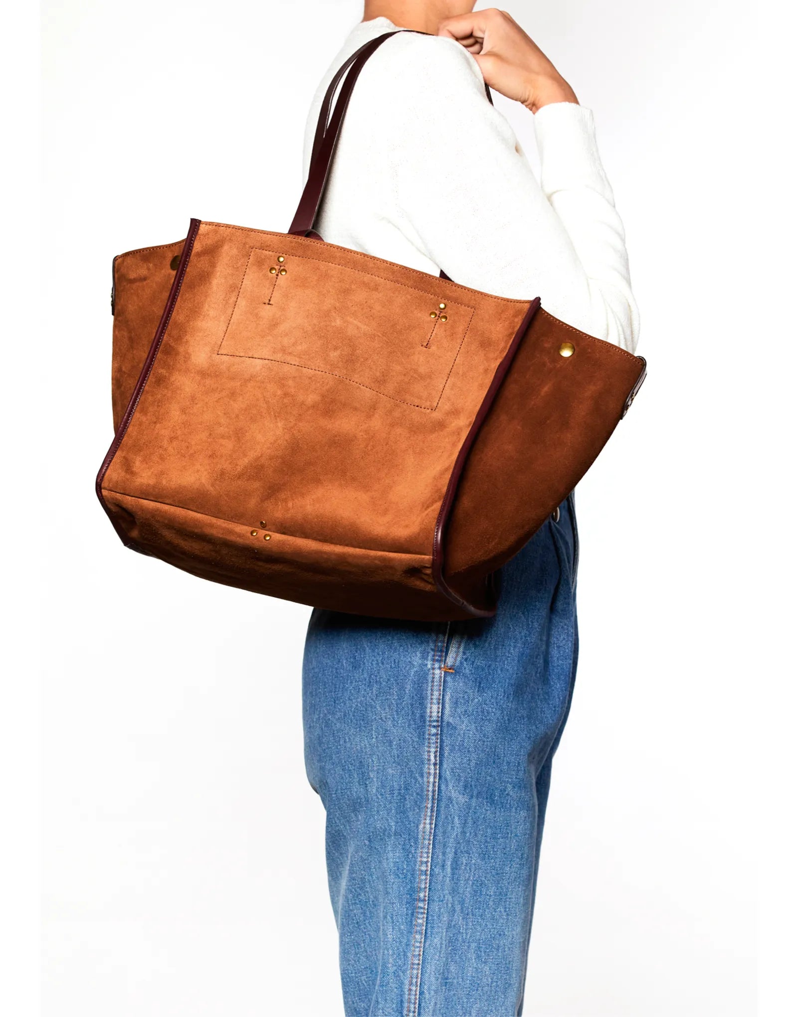 Jerome Dreyfuss Leon M Split Suede Tabac - Den Lille Ida - Jérôme Dreyfuss