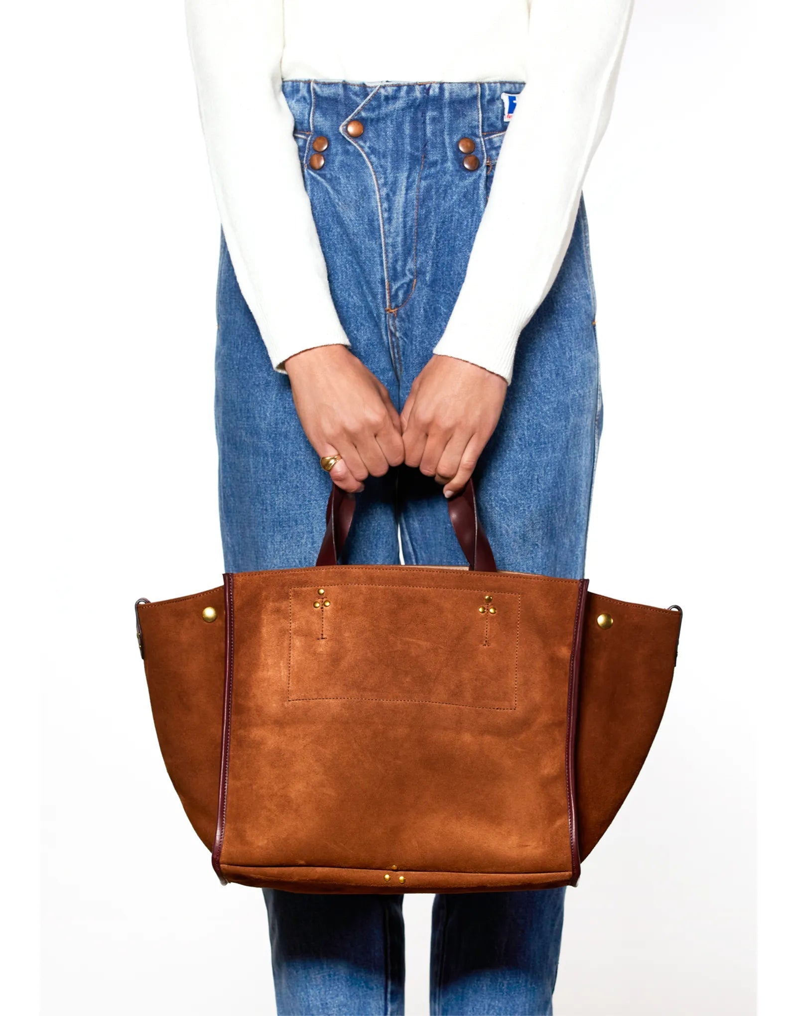 Jerome Dreyfuss Leon M Split Suede Tabac - Den Lille Ida - Jérôme Dreyfuss