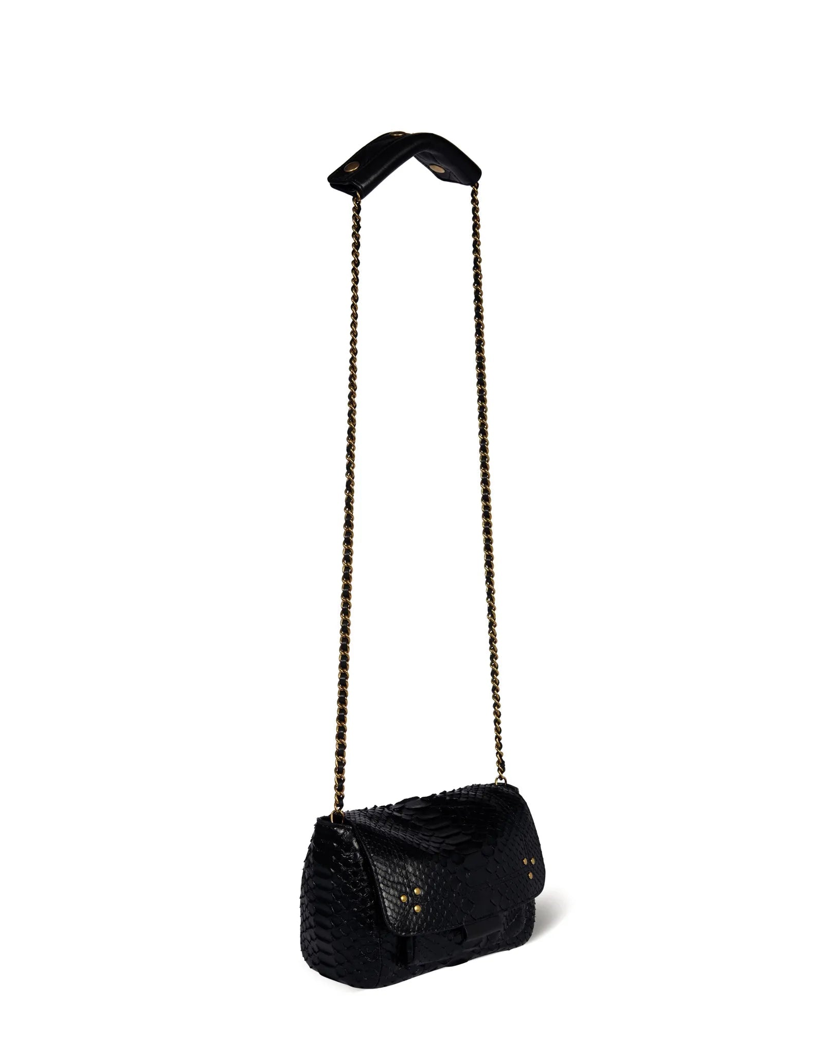 Jerome Dreyfuss Lulu S Python Black - Den Lille Ida - Jérôme Dreyfuss