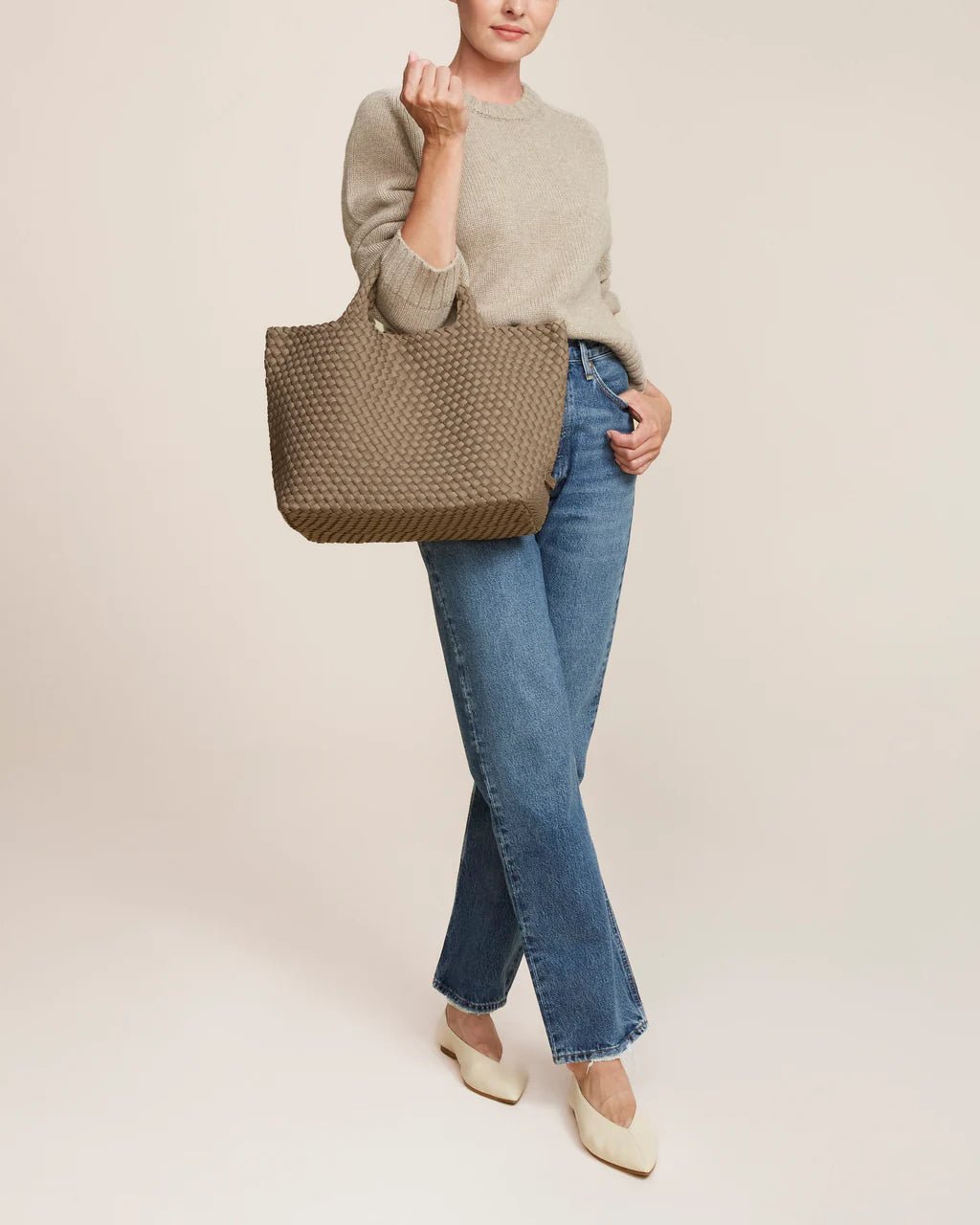 Naghedi St. Barths Medium Tote Cashmere - Den Lille Ida - Naghedi