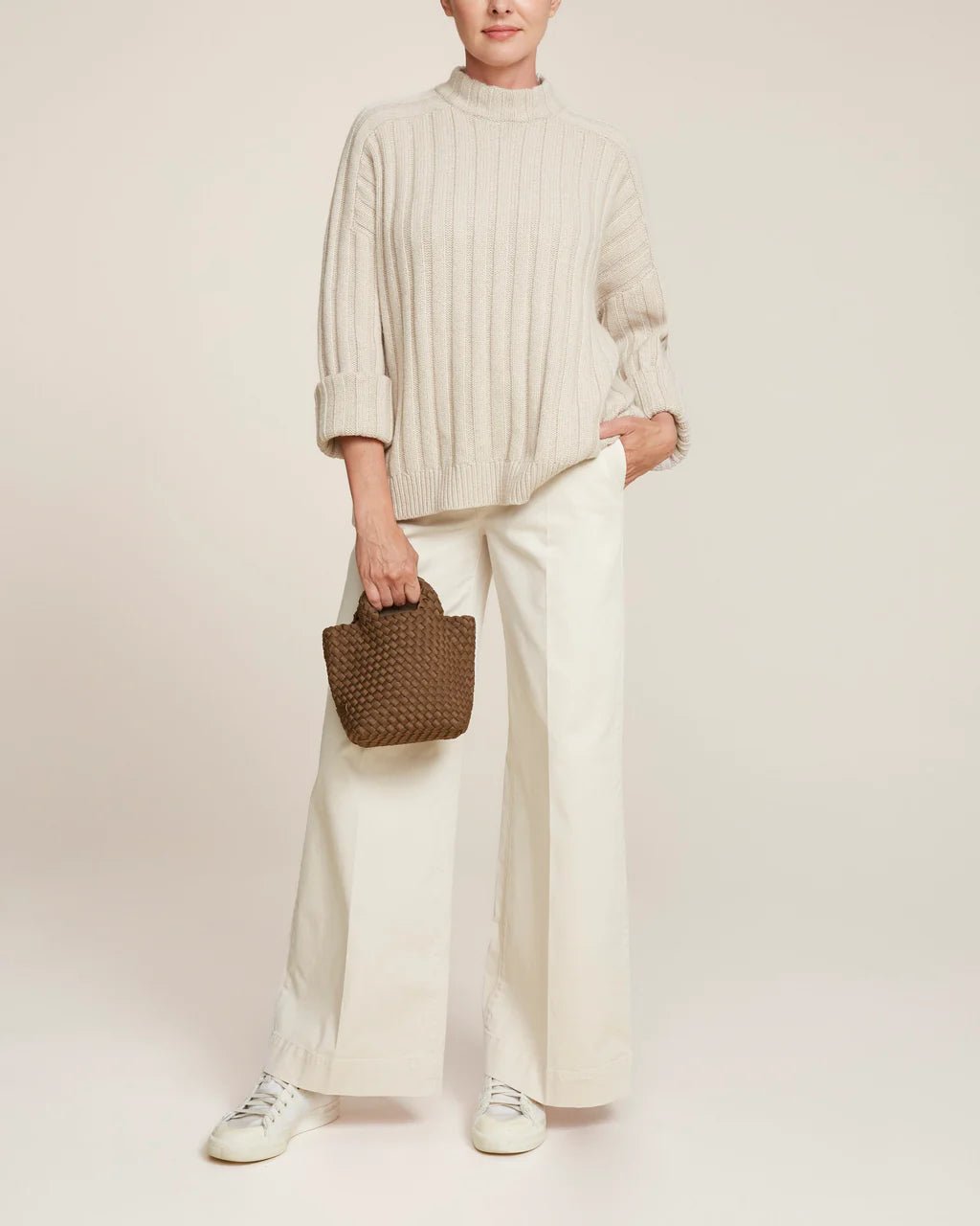 Naghedi St Barths Small Tote Mink - Den Lille Ida - Naghedi