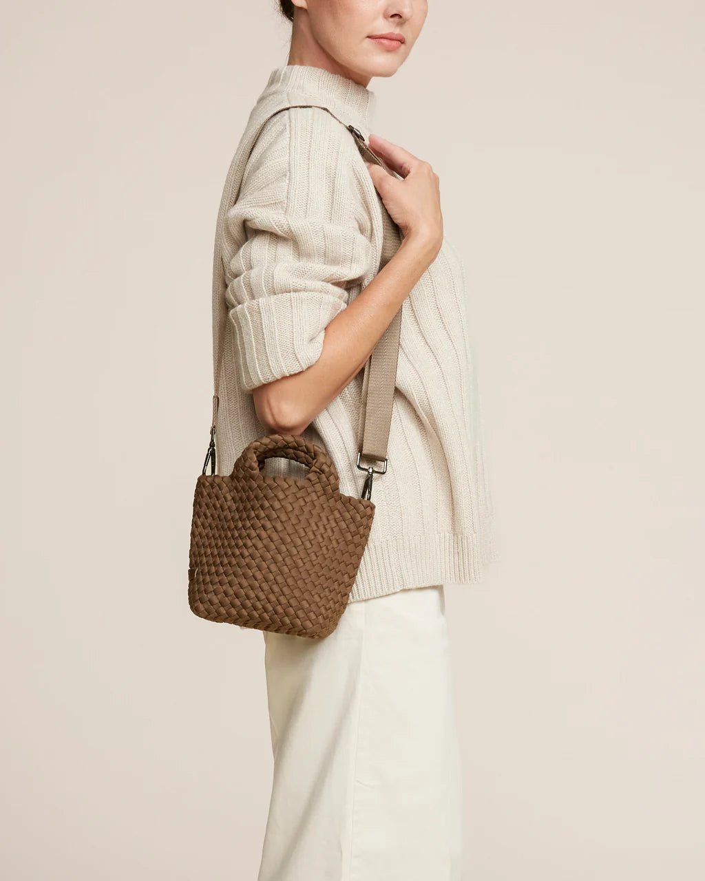 Naghedi St Barths Small Tote Mink - Den Lille Ida - Naghedi