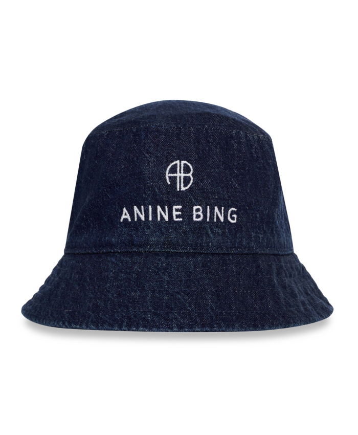 Anine Bing Nicks Bucket Hat Ink Blue