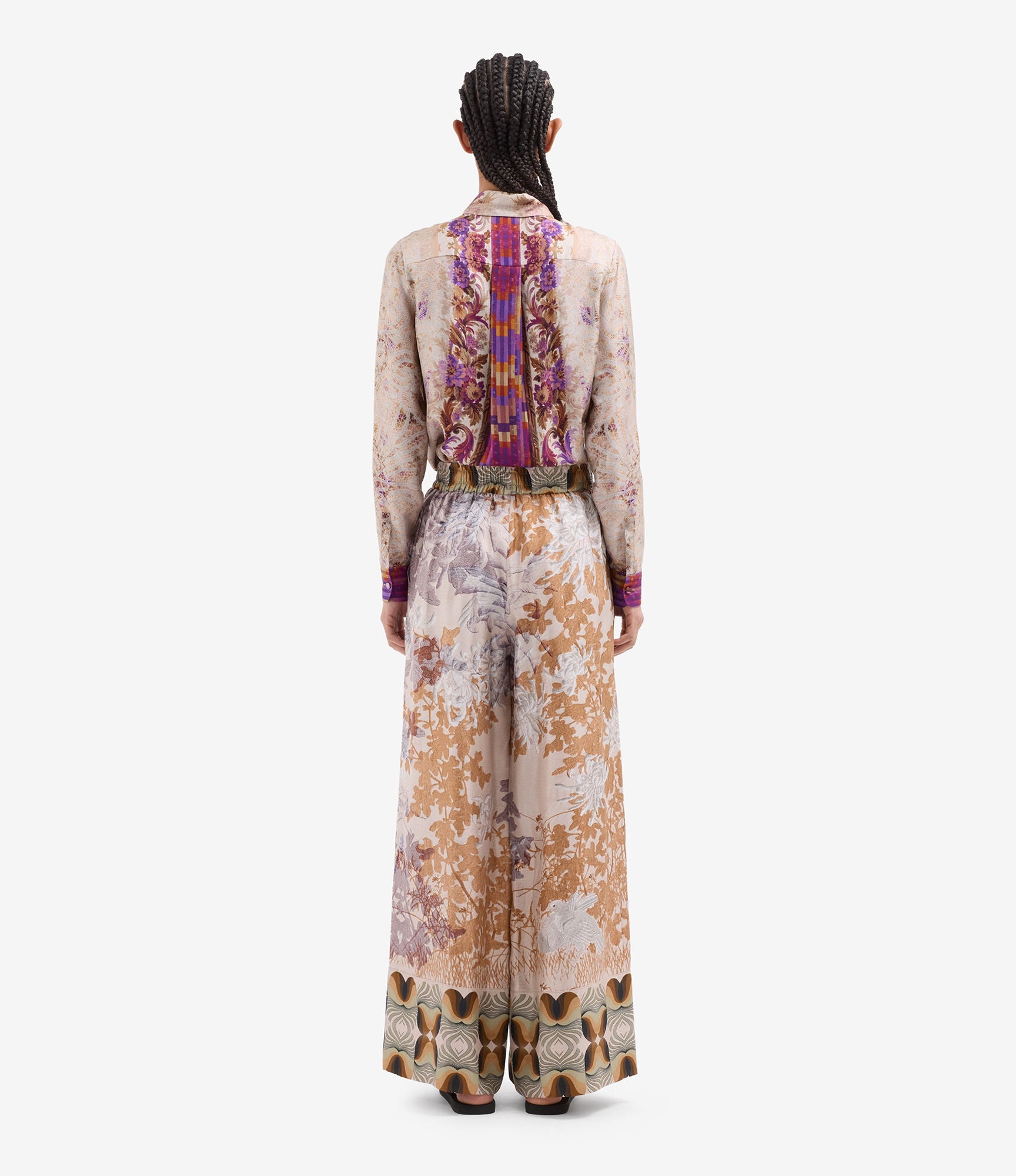 Pierre - Louis Mascia Palazzo Silk Trousers Cialda - Den Lille Ida - Pierre - Louis Mascia