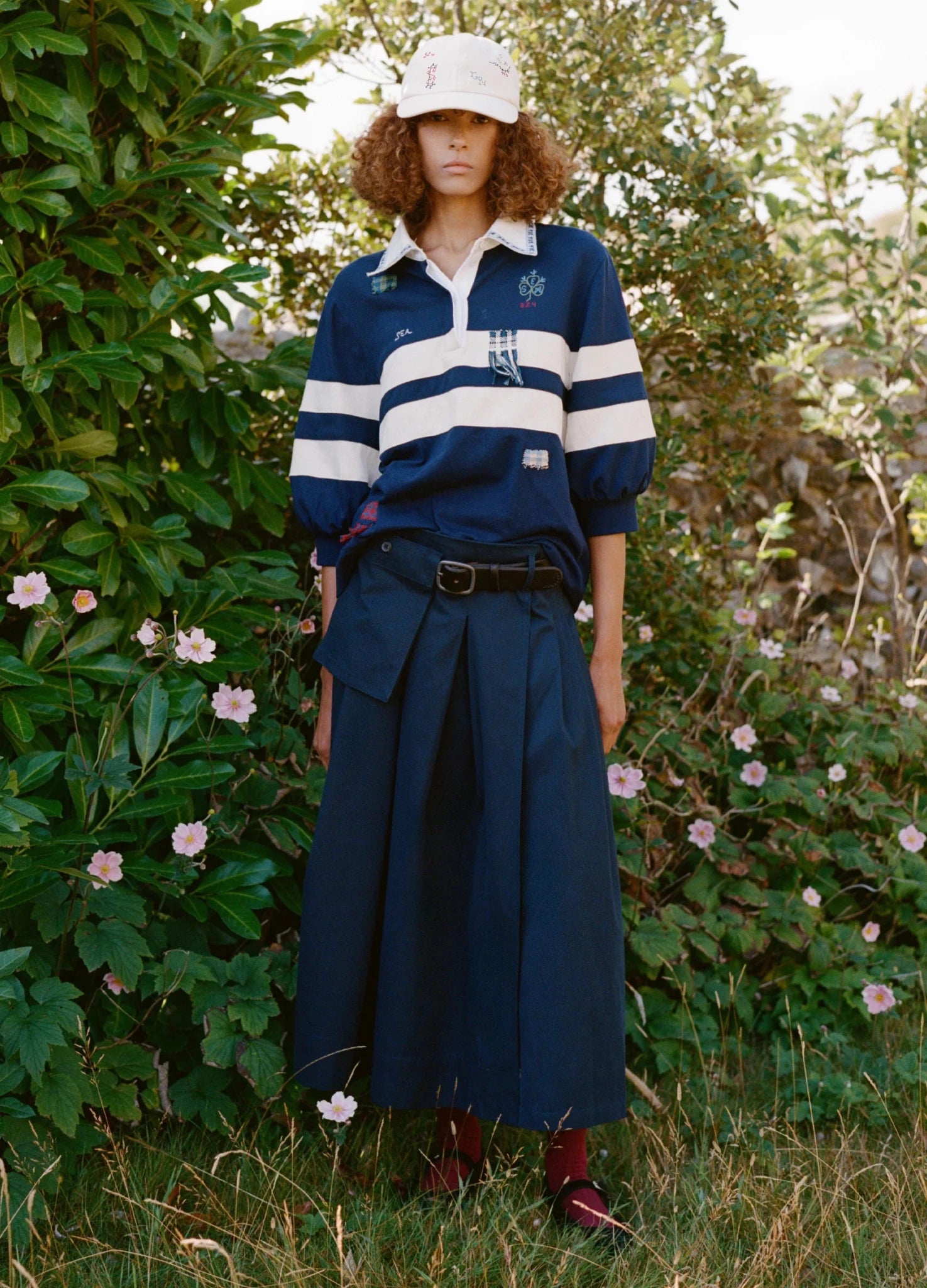 Sea New York Andrea Workwear Skirt Navy - Den Lille Ida - Sea New York