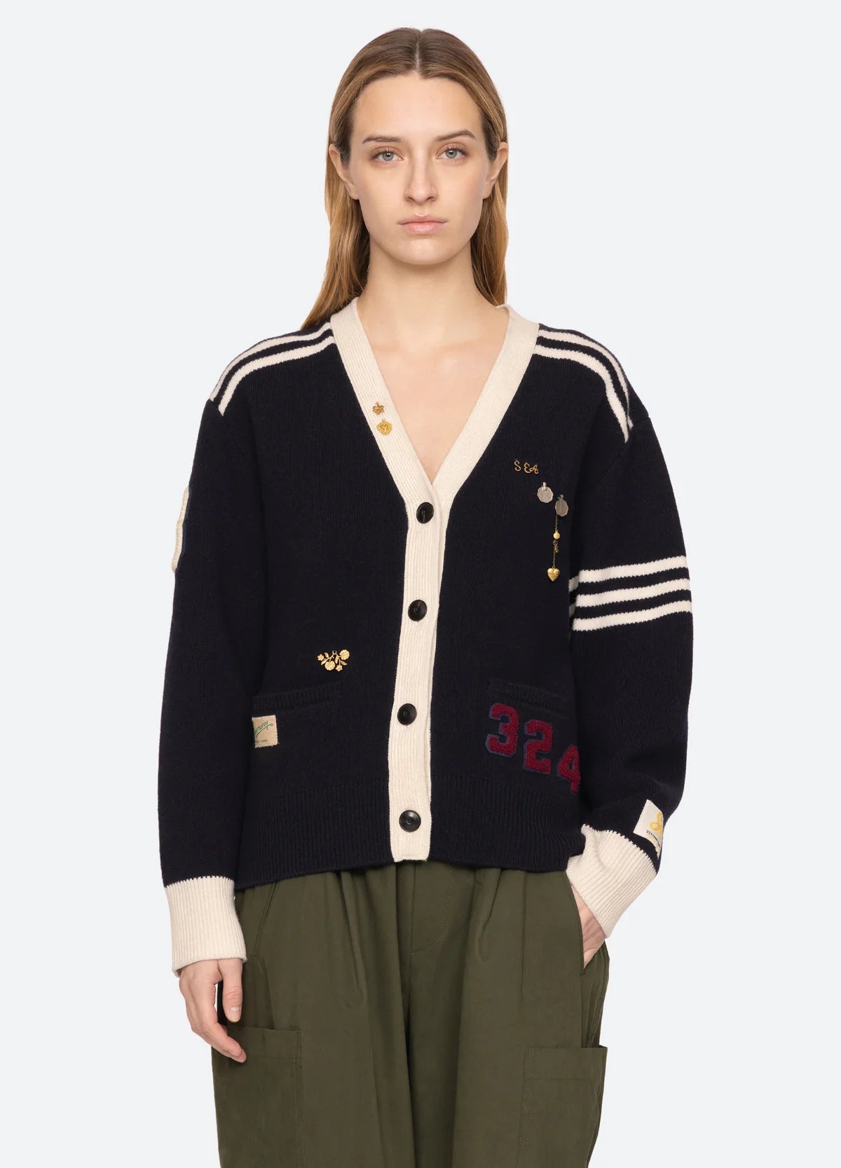Sea New York Arther Cardigan Navy - Den Lille Ida - Sea New York