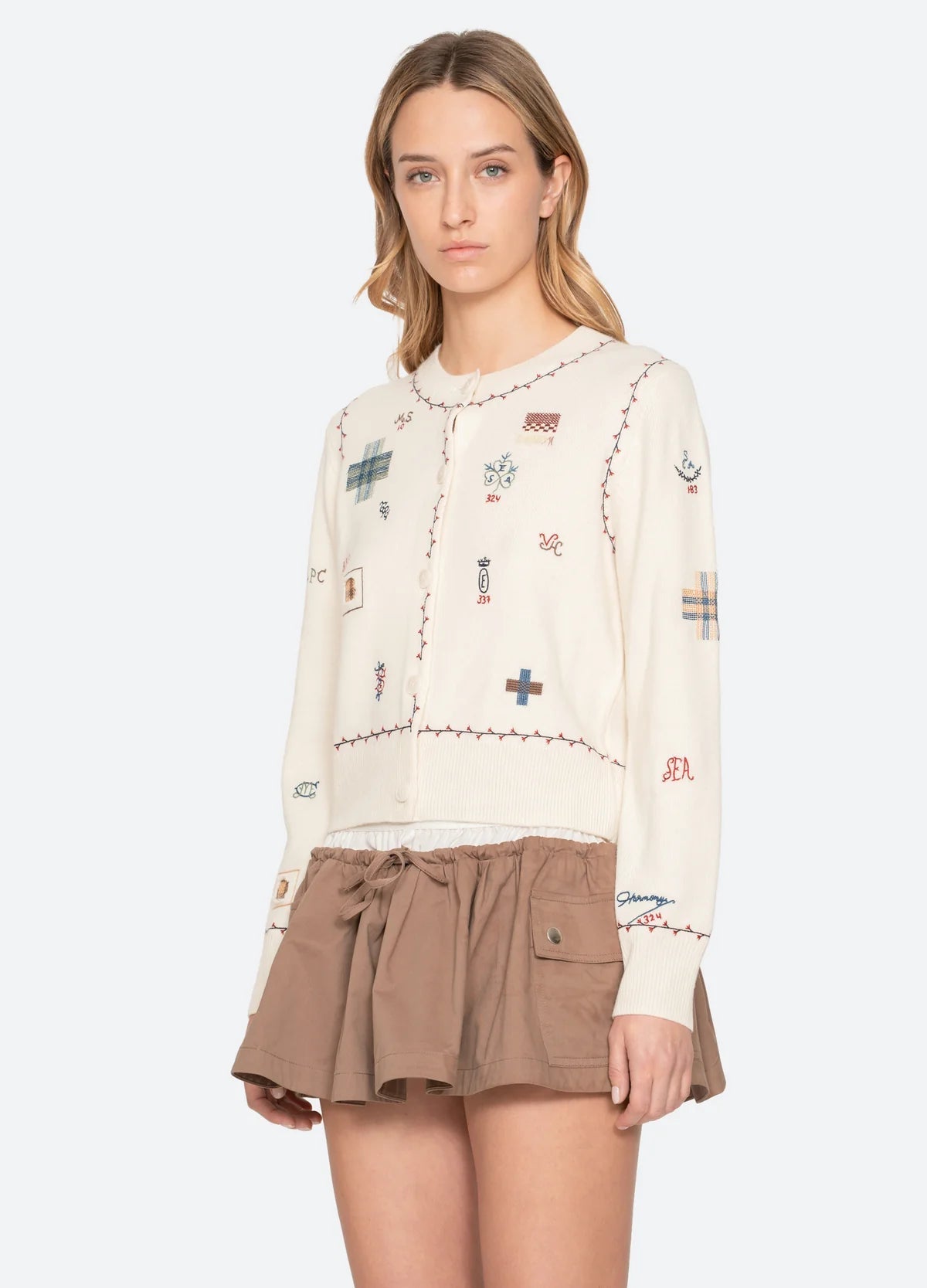 Sea New York Claira Cardigan Cream - Den Lille Ida - Sea New York