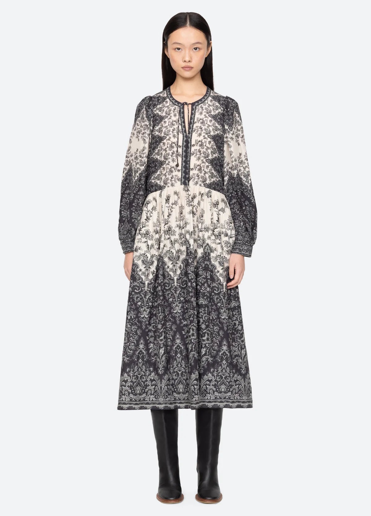 Sea New York Hedra Print L/S Dress - Den Lille Ida - Sea New York
