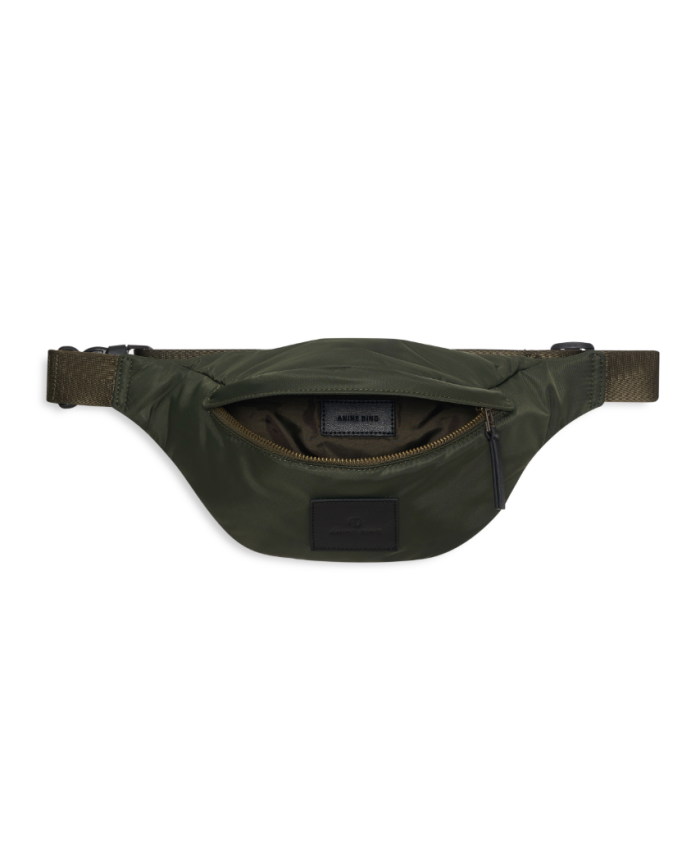 Anine Bing Leon Small Waist Bag Nylon Army Green