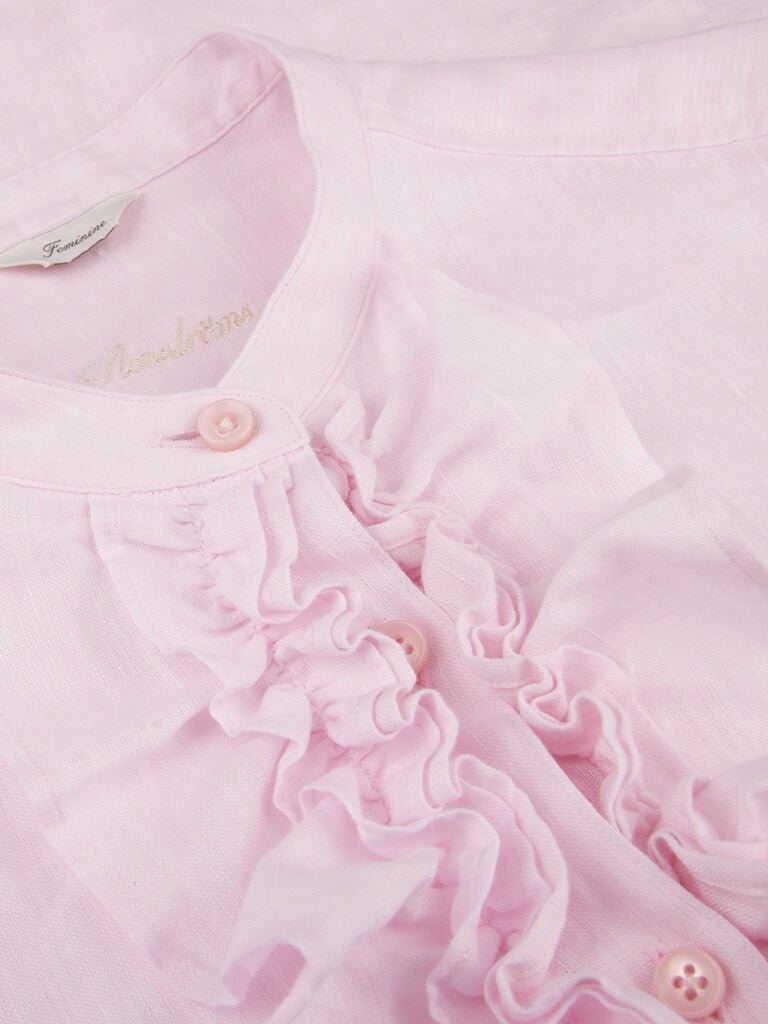 Stenströms Hillary Linen Blouse Light Pink - Den Lille Ida - Stenströms