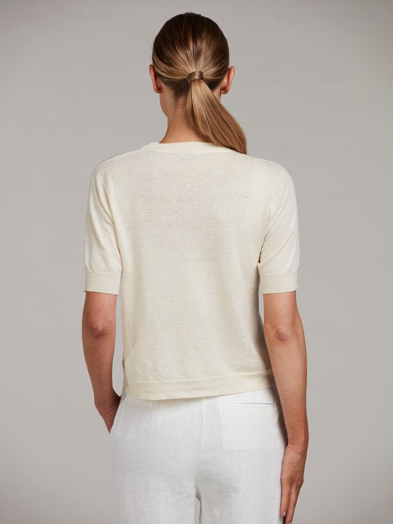 Stenströms Janet Knitted Top Off White - Den Lille Ida - Stenströms