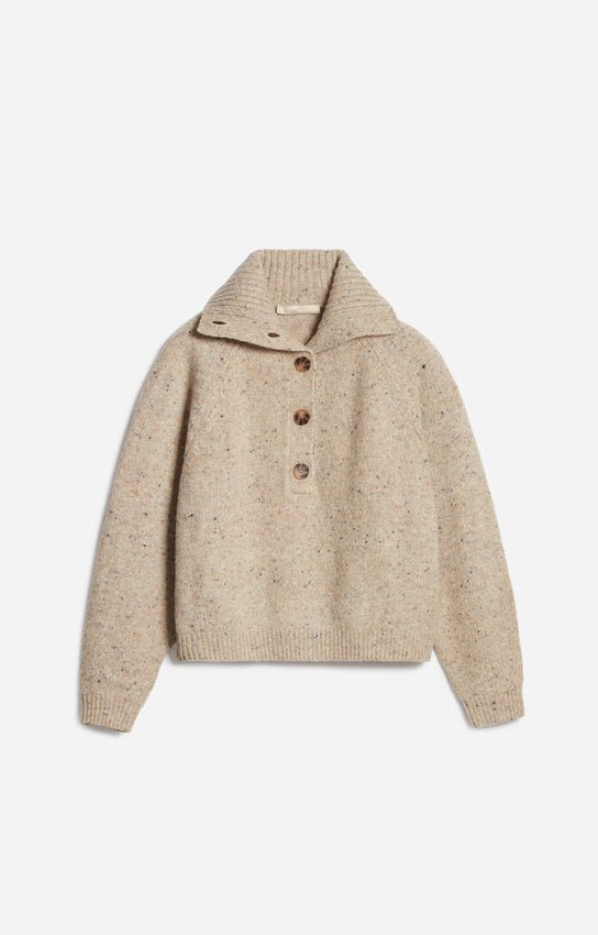 Vanessa Bruno Ferdy Jumper Beige - Den Lille Ida - Vanessa Bruno