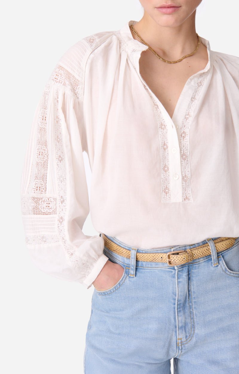 Vanessa Bruno Nipoa Shirt White - Den Lille Ida - Vanessa Bruno