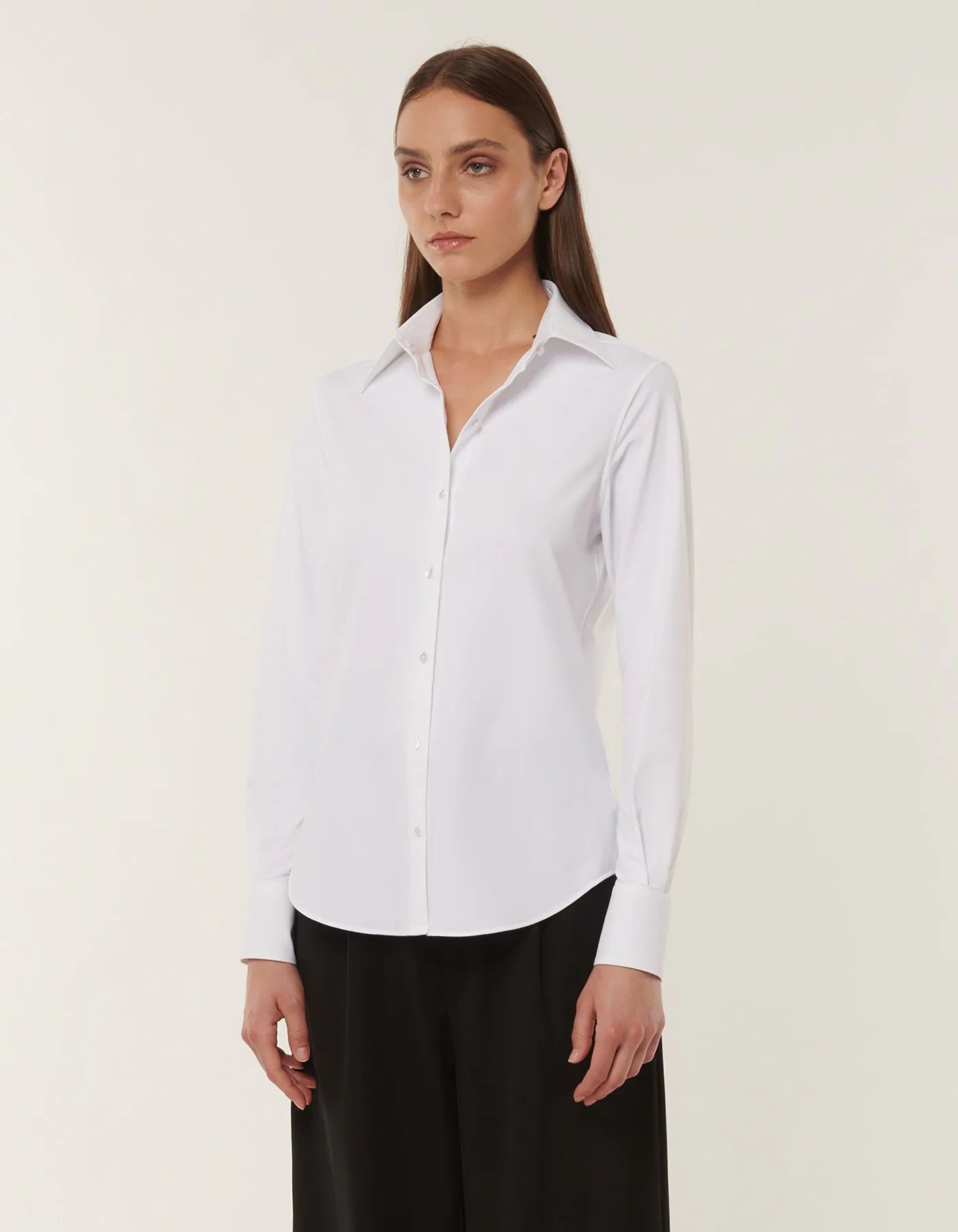 Xacus Marta Shirt White Active Solid - Den Lille Ida - xacus