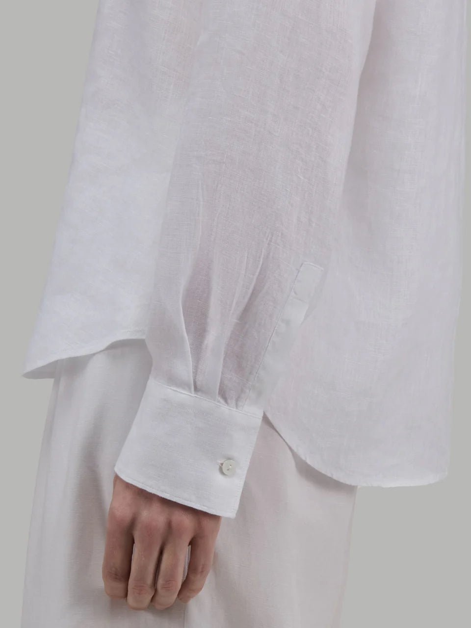 Xacus Sasha Linen Shirt White - Den Lille Ida - Xacus