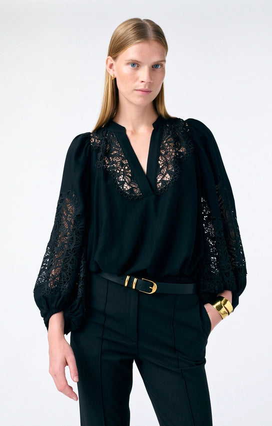 Vanessa Bruno Bell Blouse Black