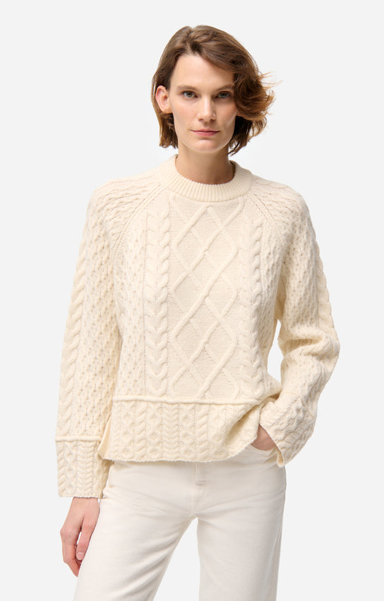 Vanessa Bruno Folk Jumper Ecru