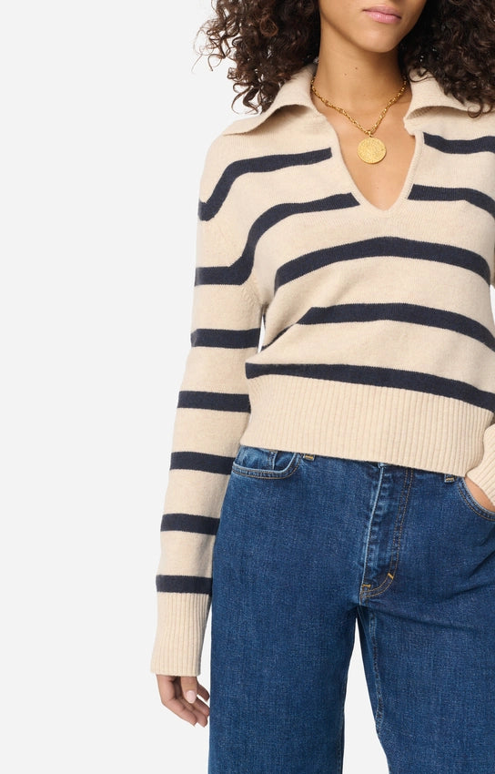 Vanessa Bruno Sweater Grenade Ecru/Marine