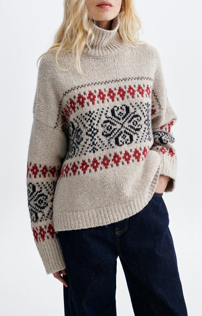 Vanessa Bruno Huguette Sweater Oat