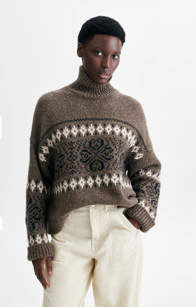 Vanessa Bruno Huguette Sweater Brown