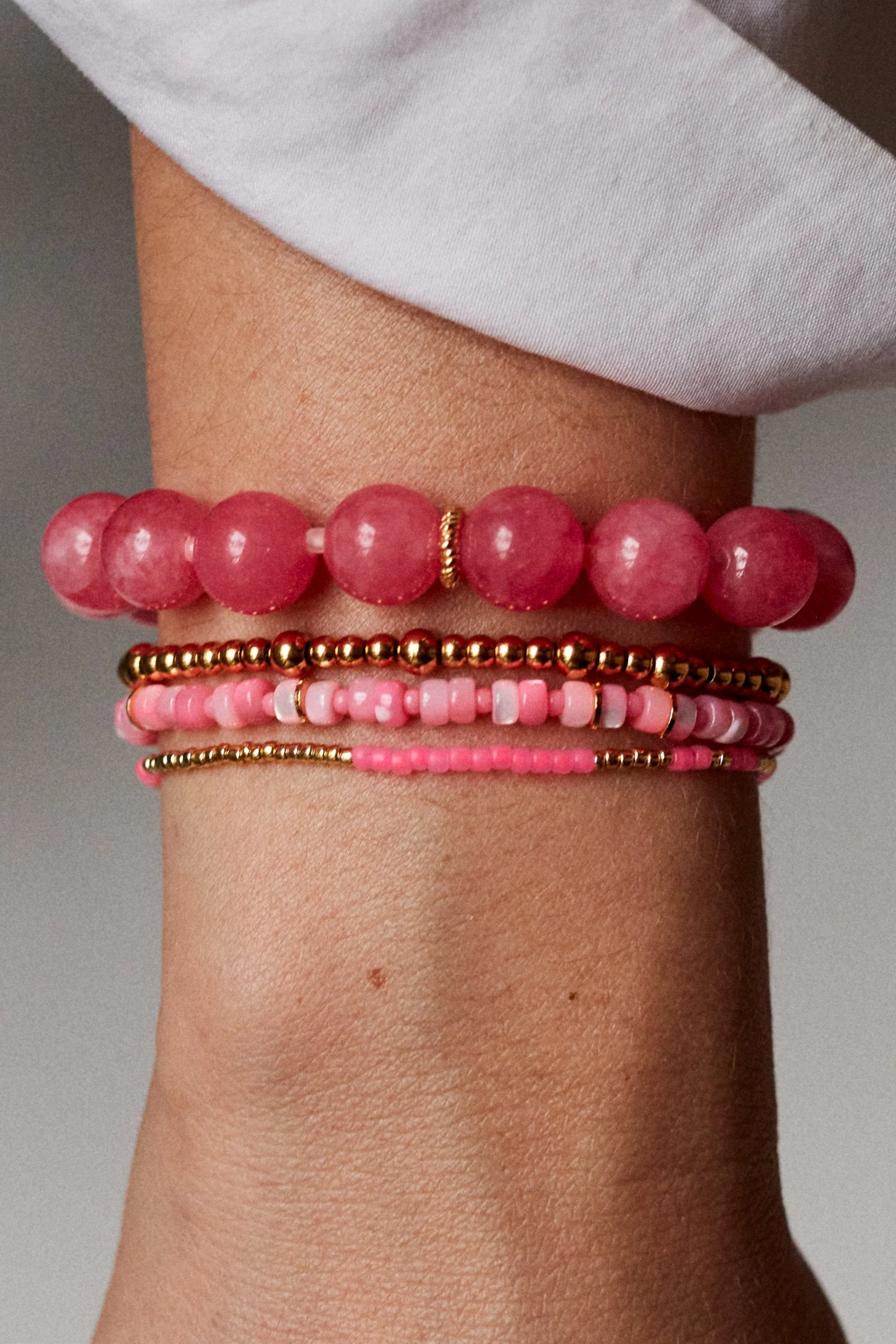 Anni Lu Ball Bracelet Bubblegum