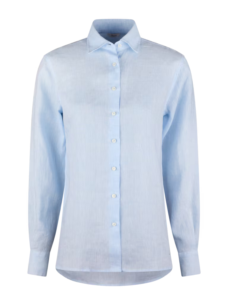 Stenströms Siri Linen Shirt Light Blue