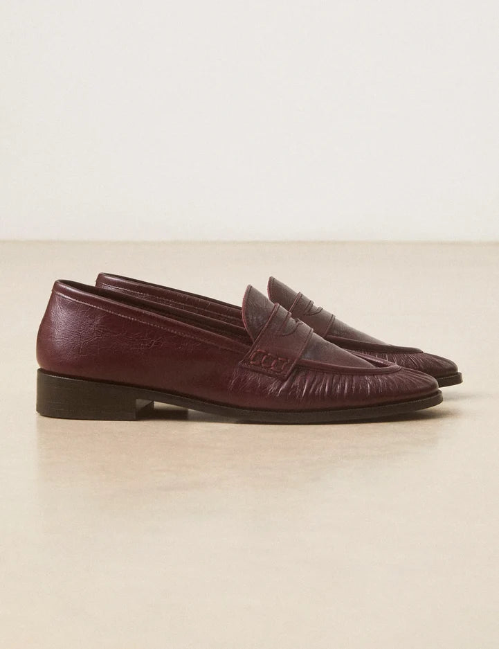 Rivecour Moccasin No 158 Bordeaux