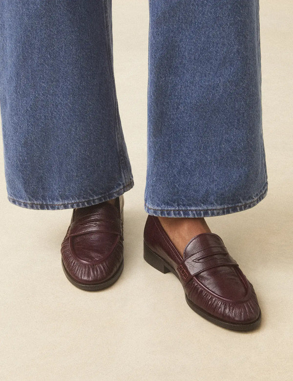 Rivecour Moccasin No 158 Bordeaux