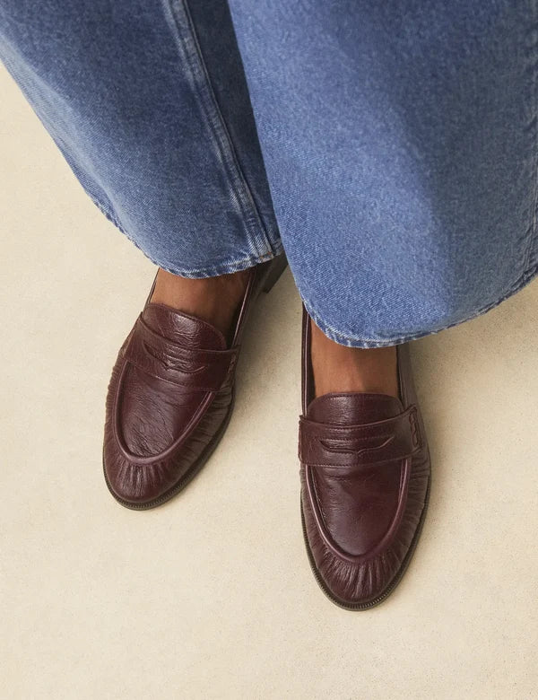Rivecour Moccasin No 158 Bordeaux