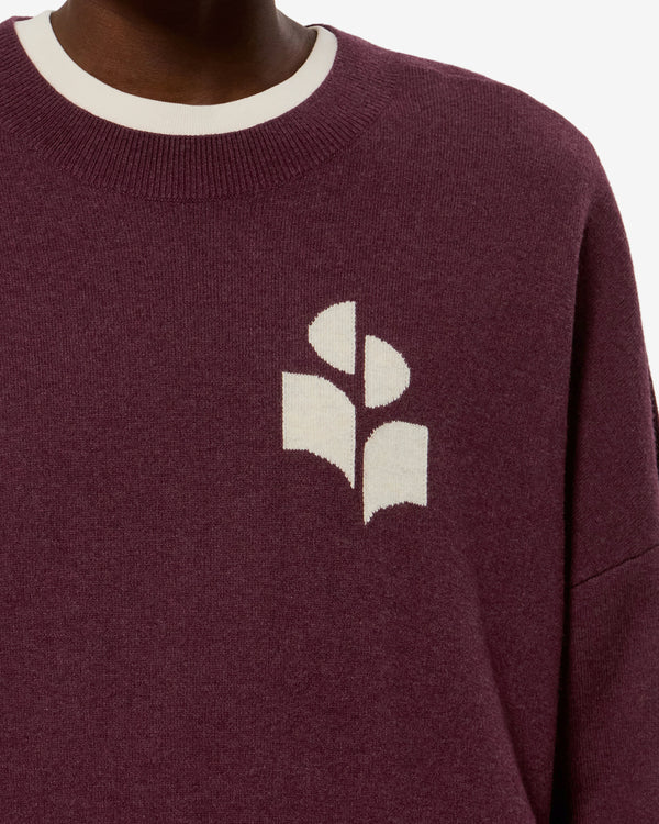 Isabel Marant Etoile Marisans Pullover Burgundy