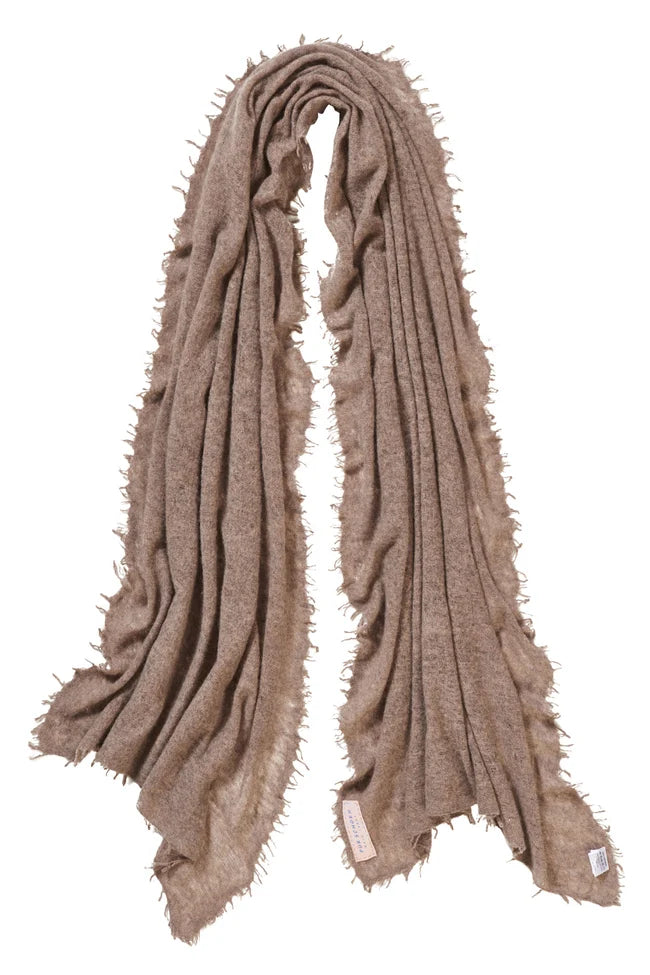 Purschoen Cashmere Scarf Coffee Melange