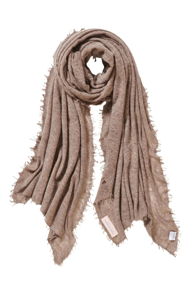 Purschoen Cashmere Scarf Coffee Melange