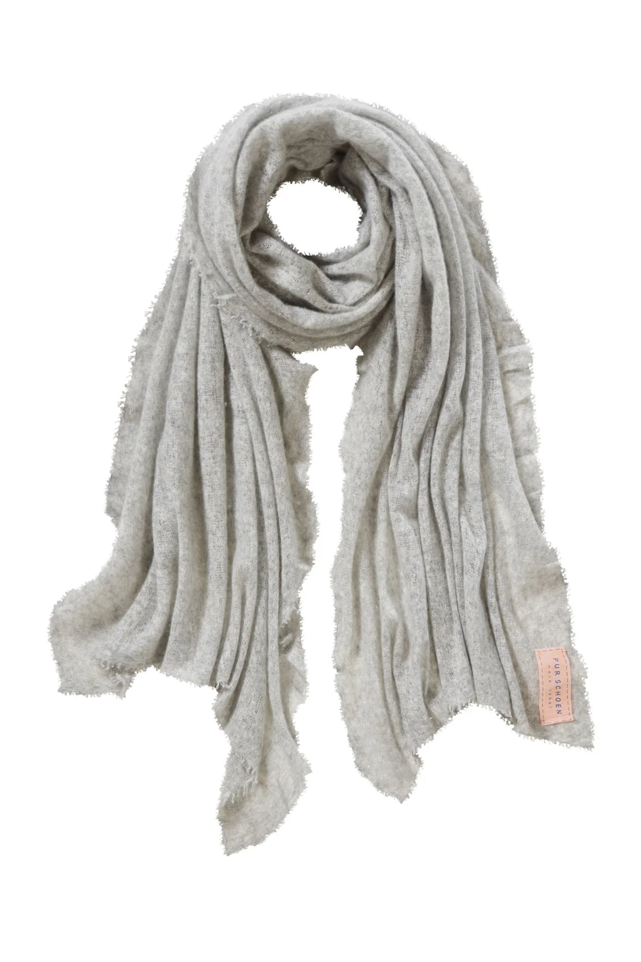 Purschoen Cashmere Scarf Silver