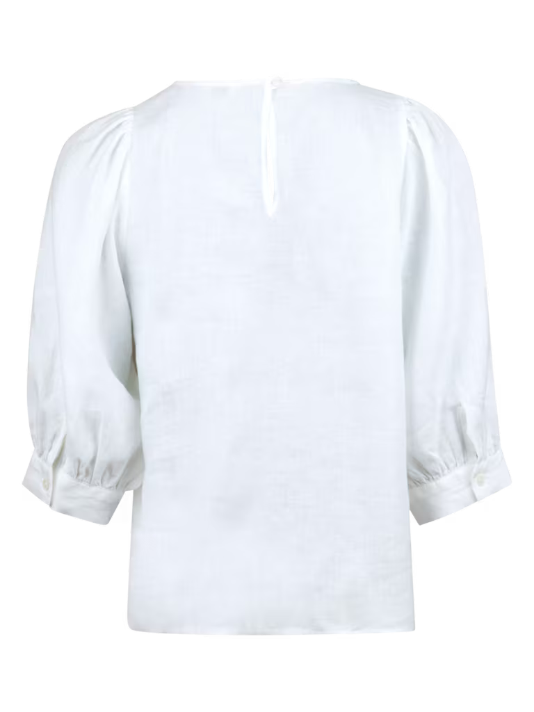 Stenströms Carmen White linen blouse
