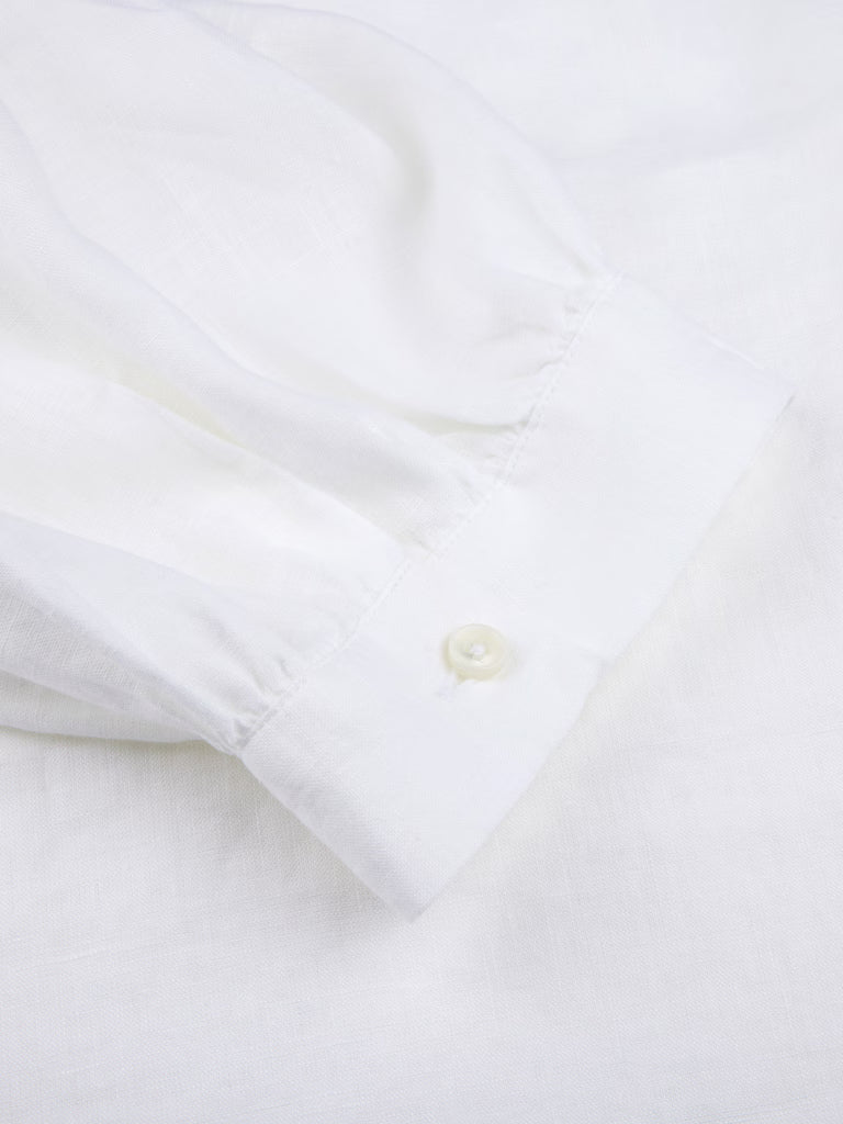 Stenströms Carmen White linen blouse