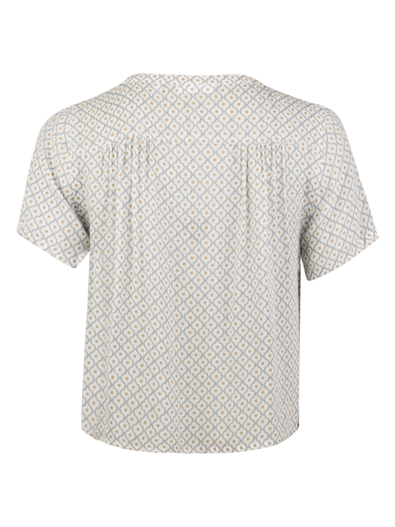 Stenströms Lilo Blouse White Pattern