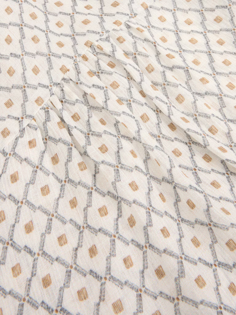 Stenströms Lilo Blouse White Pattern