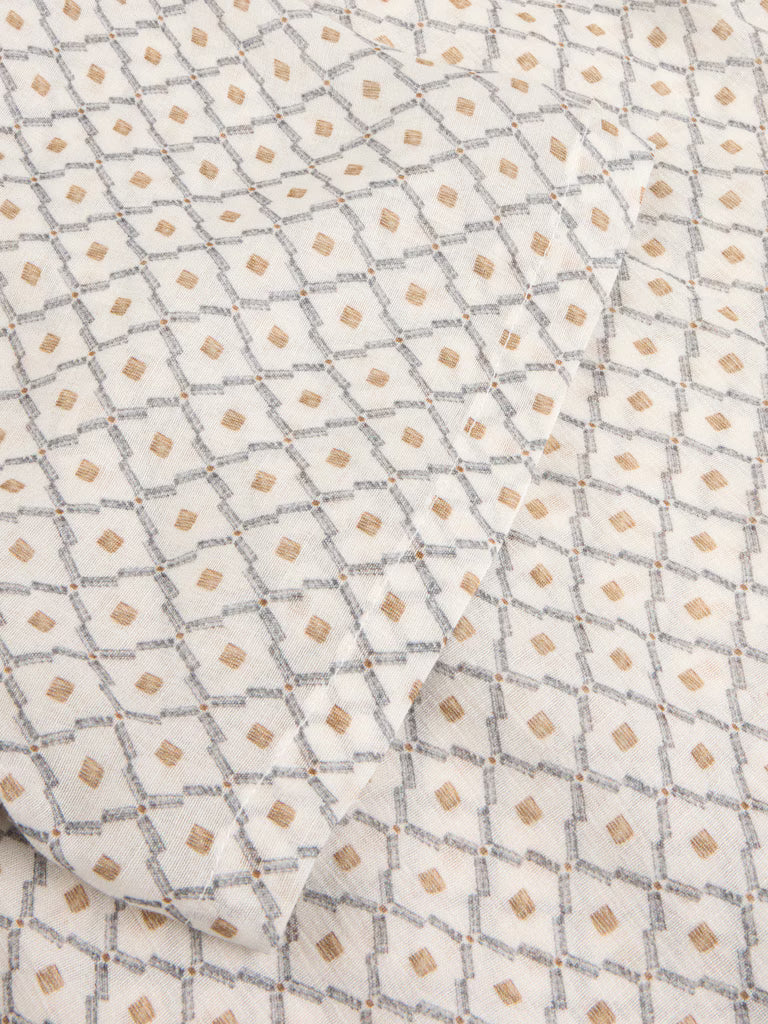 Stenströms Lilo Blouse White Pattern