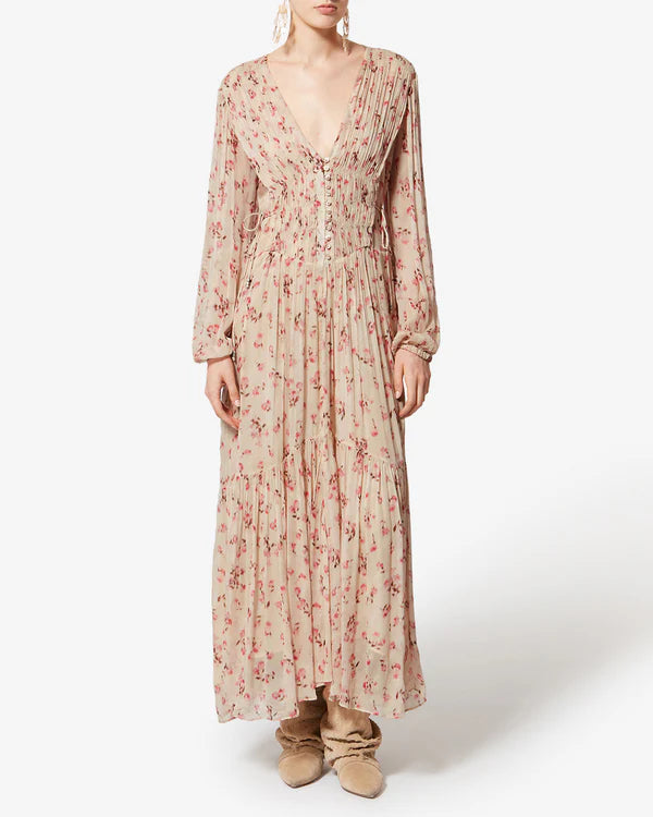 Isabel Marant Briane Dress Beige