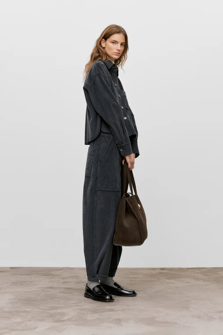 CLOSED RHANNON BARREL PANTS STORM BLUE